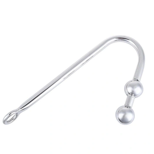 Stainless Balls Hook Two 4417 Anal Steel Pleasurable 0407